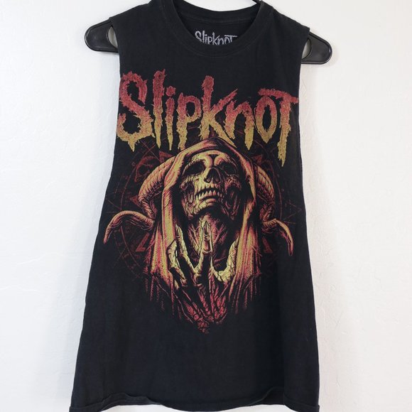 Rock Band Tee Adult Medium Black Slipknot T-Shirt Heavy Metal Music - Picture 3 of 10